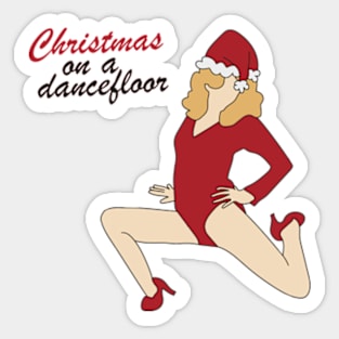 Madonna Christmas Confessions on a Dancefloor Sticker